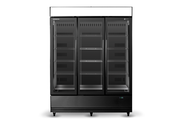 SKOPE SKB1500N-AC 3 Glass Door Display or Storage Fridge Lit Sign