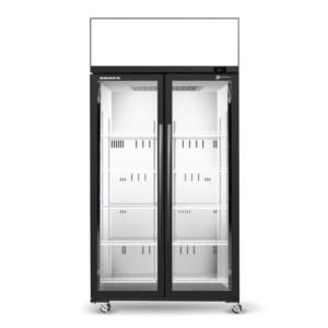 SKOPE SKT1000N-A 2 Glass Door Display or Storage Fridge