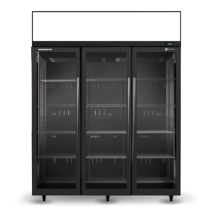 SKOPE SKT1500N-AC 3 Glass Door Display or Storage Fridge Lit Sign
