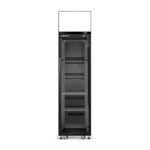 SKOPE SKT500N-AC 1 Glass Swing Door Upright Fridge with Lit Sign