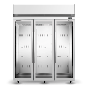 SKOPE BME1500N-A 3 Glass Door Display or Storage Fridge