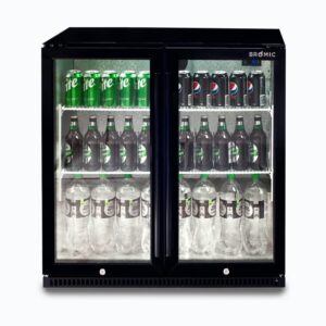 BB0200GD-NR-1 Bromic 2 Door Back Bar Fridge 190L