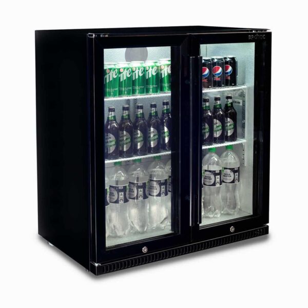 BB0200GD-NR-1 Bromic 2 Door Back Bar Fridge 190L - Image 2