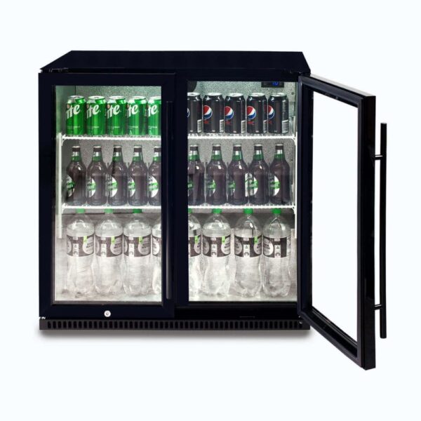 BB0200GD-NR-1 Bromic 2 Door Back Bar Fridge 190L - Image 4