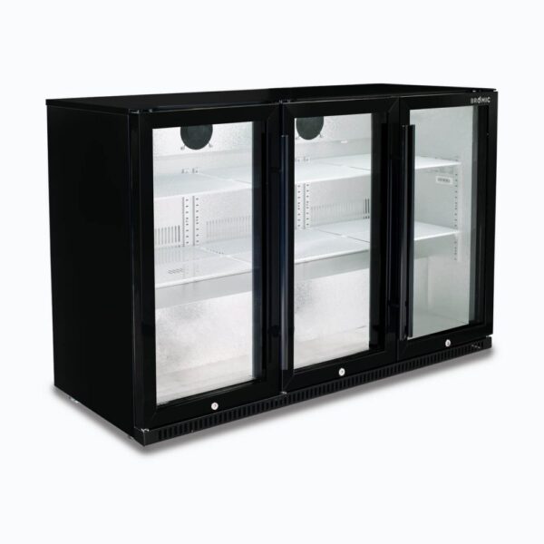 Bromic BB0330GD-NR-1 Back Bar Fridge - 307L - 3 Doors - Hinged - Image 6
