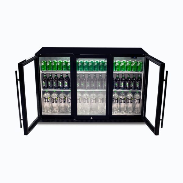 Bromic BB0330GD-NR-1 Back Bar Fridge - 307L - 3 Doors - Hinged - Image 4