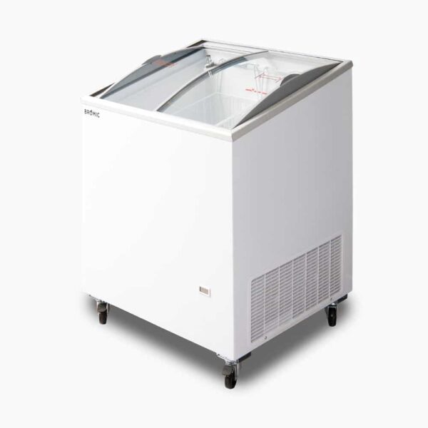 Bromic CF0200ATCG-NR Display Chest Freezer - 176L - Curved Glass Top - Image 6