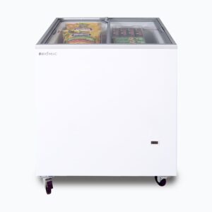Bromic CF0200FTFG-NR Display Chest Freezer - 191L - Flat Glass Top