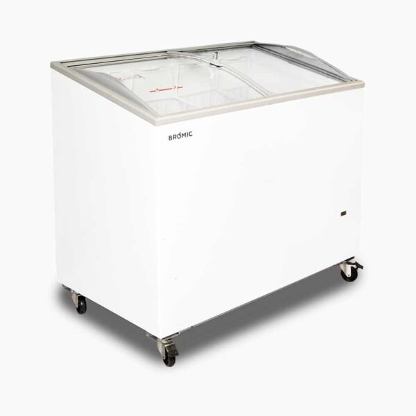 Bromic  CF0300ATCG-NR Display Chest Freezer - 264L - Curved Glass Top - Image 5