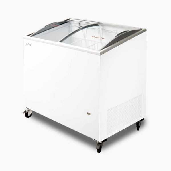 Bromic  CF0300ATCG-NR Display Chest Freezer - 264L - Curved Glass Top - Image 6