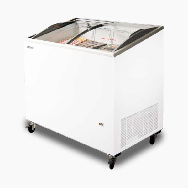 Bromic  CF0300ATCG-NR Display Chest Freezer - 264L - Curved Glass Top - Image 3