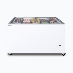 Bromic CF0400FTFG-NR Display Chest Freezer - 401L - Flat Glass Top