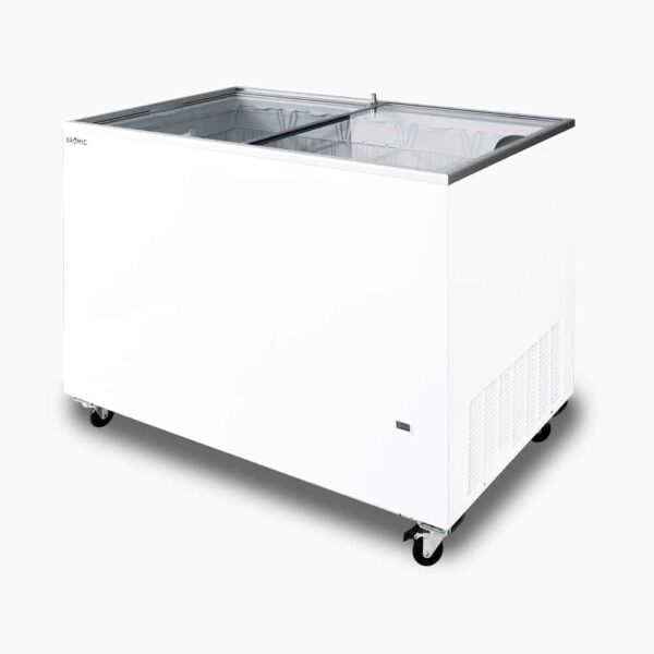Bromic CF0400FTFG-NR Display Chest Freezer - 401L - Flat Glass Top - Image 6