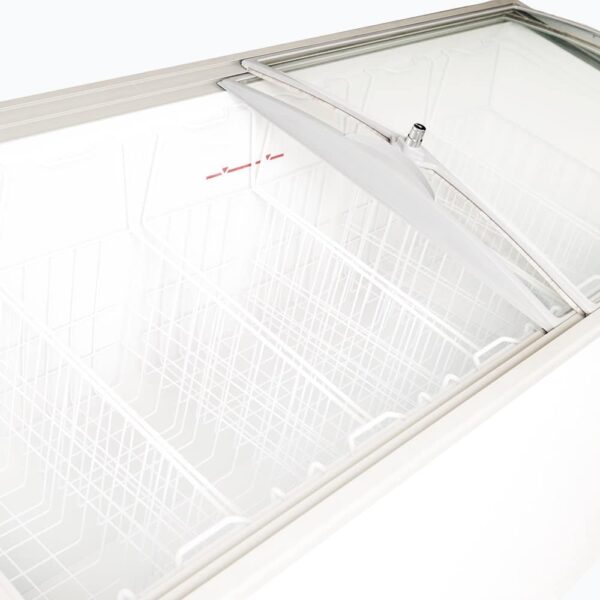 Bromic CF0500ATCG-NR Display Chest Freezer - 427L - Curved Glass Top - Image 8