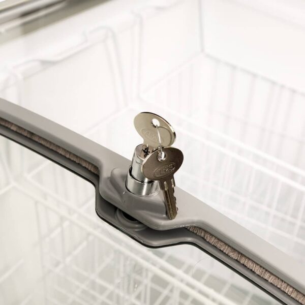 Bromic CF0500ATCG-NR Display Chest Freezer - 427L - Curved Glass Top - Image 11
