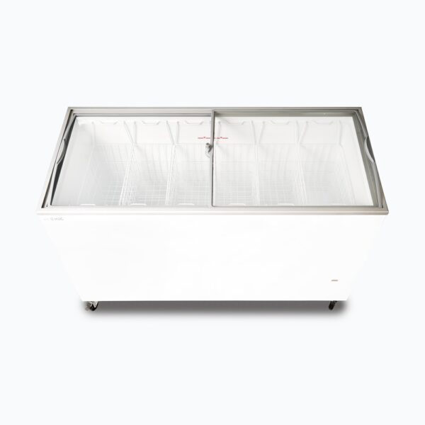 Bromic CF0500ATCG-NR Display Chest Freezer - 427L - Curved Glass Top - Image 4