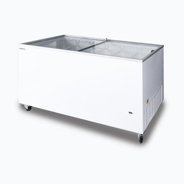 Bromic CF0500FTFG-NR Display Chest Freezer - 491L - Flat Glass Top - Image 6