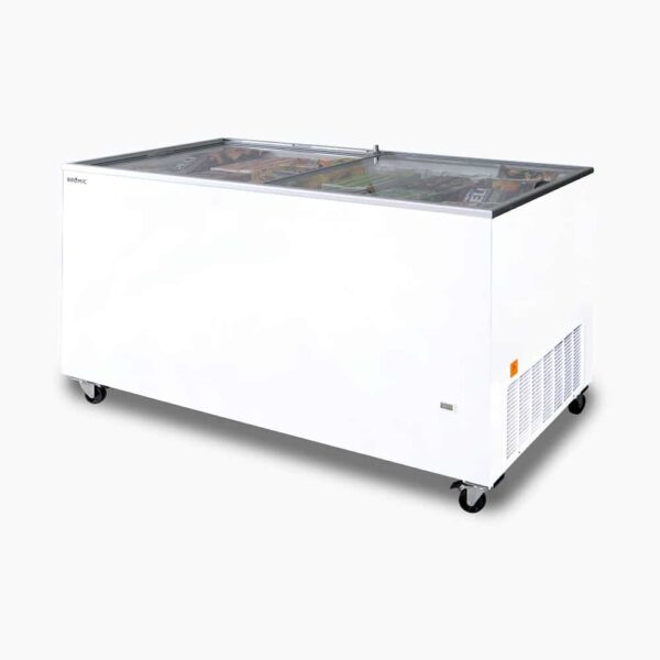 Bromic CF0500FTFG-NR Display Chest Freezer - 491L - Flat Glass Top - Image 3