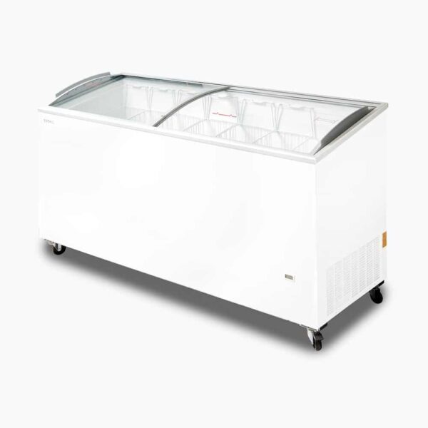 Bromic CF0600ATCG-NR Display Chest Freezer - 555L -  Curved Glass Top - Image 7