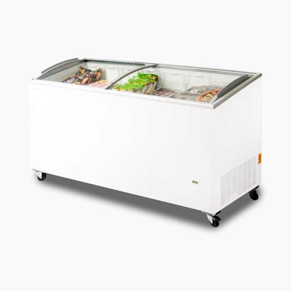 Bromic CF0600ATCG-NR Display Chest Freezer - 555L -  Curved Glass Top - Image 3
