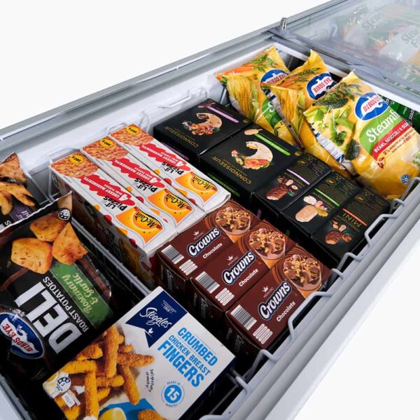 Bromic CF0700FTFG-NR Display Chest Freezer - 670L - Flat Glass Top - Image 9