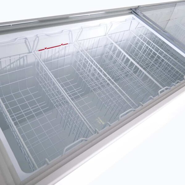 Bromic CF0700FTFG-NR Display Chest Freezer - 670L - Flat Glass Top - Image 8