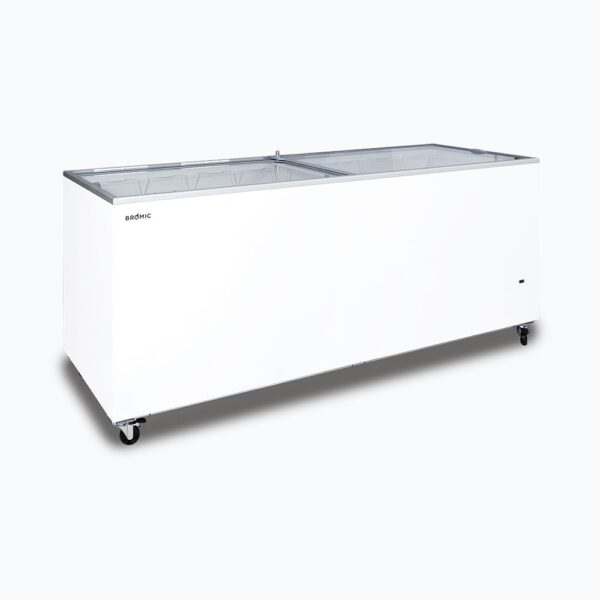 Bromic CF0700FTFG-NR Display Chest Freezer - 670L - Flat Glass Top - Image 6