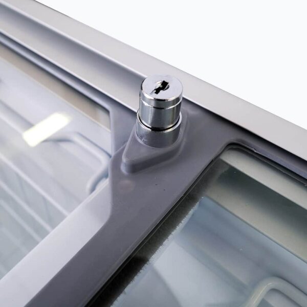 Bromic CF0700FTFG-NR Display Chest Freezer - 670L - Flat Glass Top - Image 10