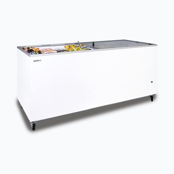 Bromic CF0700FTFG-NR Display Chest Freezer - 670L - Flat Glass Top - Image 4