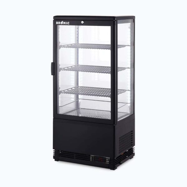Bromic CT0080G4B-NR Countertop Fridge 78L - 1 Door - Flat Glass - Image 7