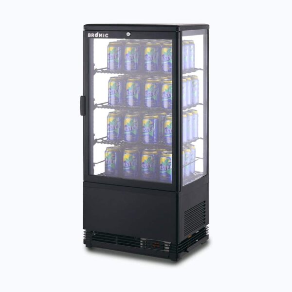 Bromic CT0080G4B-NR Countertop Fridge 78L - 1 Door - Flat Glass - Image 3