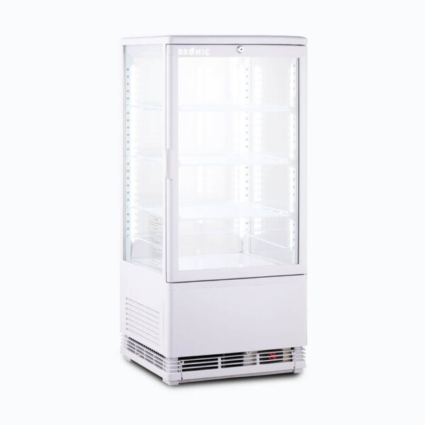 Bromic CT0080G4W-NR Countertop Fridge - 78L - 1 Door - Flat Glass - Image 6