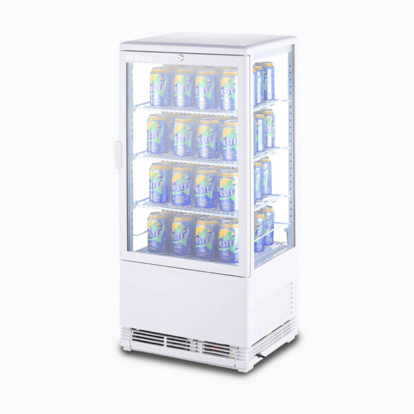 Bromic CT0080G4W-NR Countertop Fridge - 78L - 1 Door - Flat Glass - Image 3