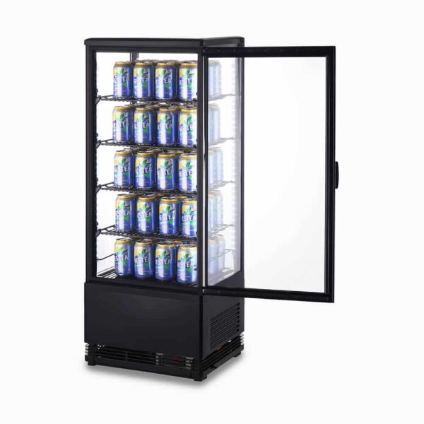 Bromic CT0100G4B-NR Countertop  Fridge 98L - 1 Door - Flat Glass - Image 4