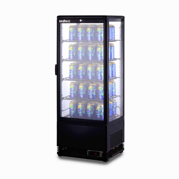 Bromic CT0100G4B-NR Countertop  Fridge 98L - 1 Door - Flat Glass - Image 3