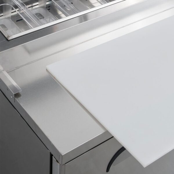 Bromic PP2370 Pizza Prep Fridge - 3  Doors - 2370mm - 12 Pans - Image 5