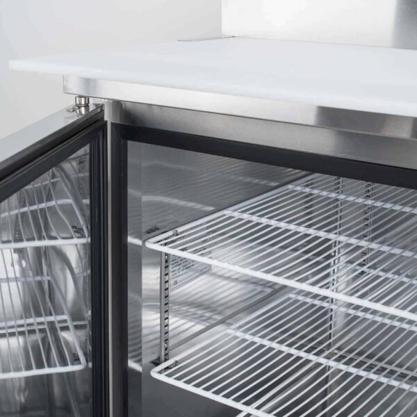 Bromic PP2370 Pizza Prep Fridge - 3  Doors - 2370mm - 12 Pans - Image 4