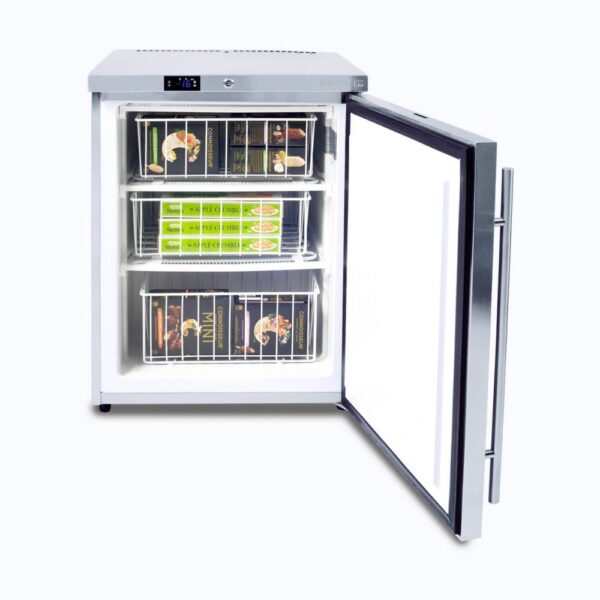Bromic UBF0140SD-NR Under Bench Freezer - 115L - 1 Door - Stainless Steel