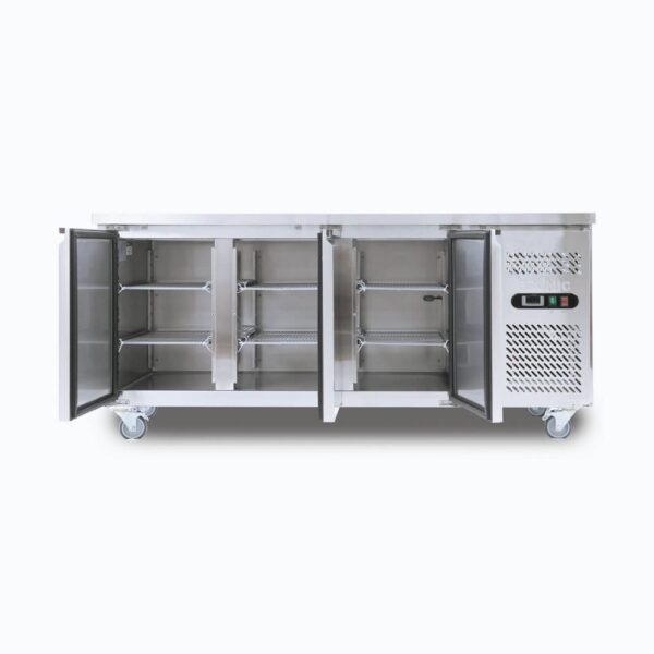 Bromic UBF1795SD-NR Under Bench Freezer - 417L - 3 Doors - Stainless Steel - Image 4