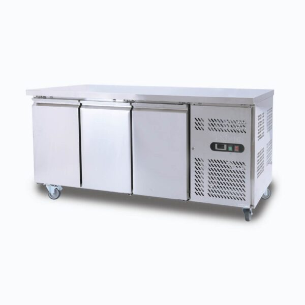 Bromic UBF1795SD-NR Under Bench Freezer - 417L - 3 Doors - Stainless Steel - Image 3