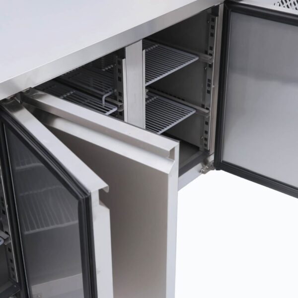 Bromic UBF2230SD-NR Under Bench Freezer - 553L - 4 Doors - Stainless Steel - Image 7