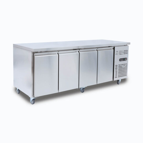 Bromic UBF2230SD-NR Under Bench Freezer - 553L - 4 Doors - Stainless Steel - Image 2