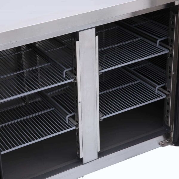 Bromic UBF2230SD-NR Under Bench Freezer - 553L - 4 Doors - Stainless Steel - Image 6