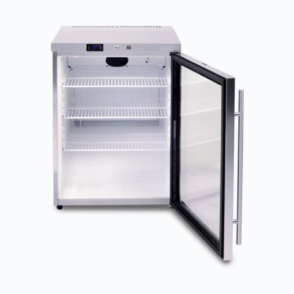 Bromic UBC0140GD-NR Under Bench Display Fridge - 138L - 1 Door - Glass - Image 4