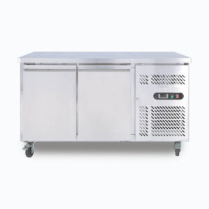 Bromic UBC1360SD-NR Under Bench Fridge - 282L - 2 Doors - Stainless Steel