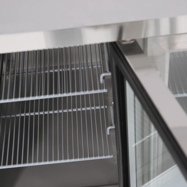 Bromic UBC1795GD-NR Under Bench Display Fridge - 417L - 3 Doors - Glass - Image 8