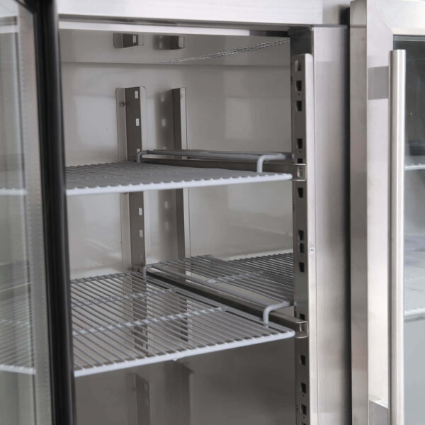Bromic UBC1795GD-NR Under Bench Display Fridge - 417L - 3 Doors - Glass - Image 7