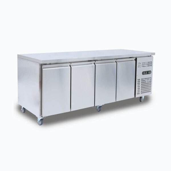 Bromic UBC2230SD-NR Under Bench Fridge - 553L -  4 Doors - Stainless Steel - Image 2
