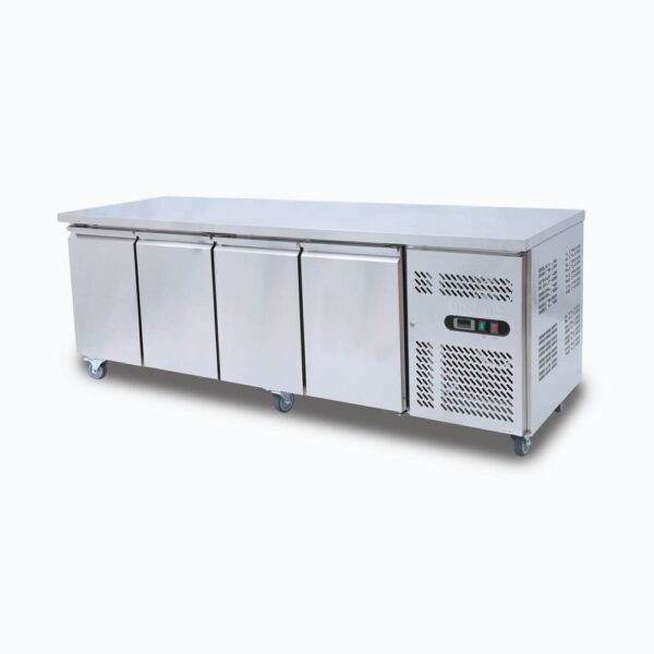 Bromic UBC2230SD-NR Under Bench Fridge - 553L -  4 Doors - Stainless Steel - Image 3