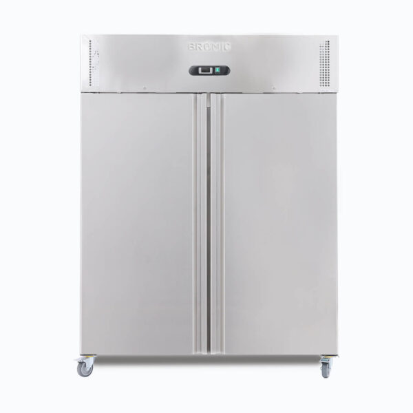 Bromic UC1300SD-NR Upright Fridge - 1300L - 2 Doors - Stainless Steel - Image 2